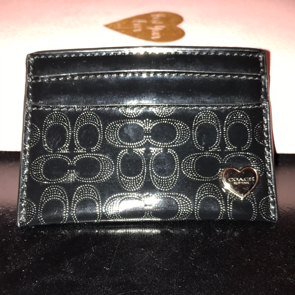 Black Coach card holder